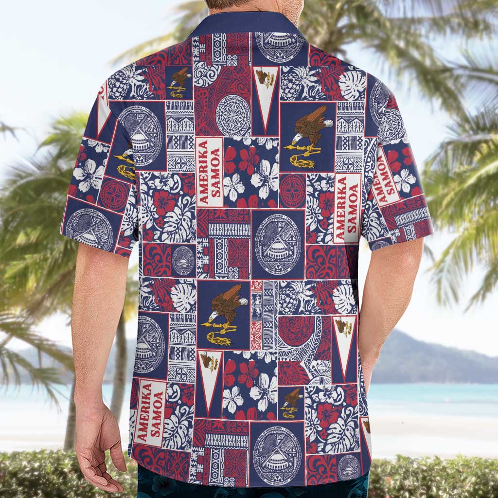 Manuia le Kerisimasi American Samoa Hawaiian Shirt Pacific Patchwork Xmas Vibes LT9 - Polynesian Pride