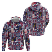 Manuia le Kerisimasi American Samoa Hoodie Pacific Patchwork Xmas Vibes LT9 - Polynesian Pride