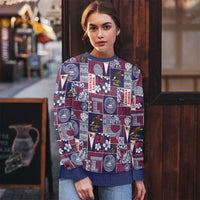 Manuia le Kerisimasi American Samoa Ugly Christmas Sweater Pacific Patchwork Xmas Vibes - Polynesian Pride