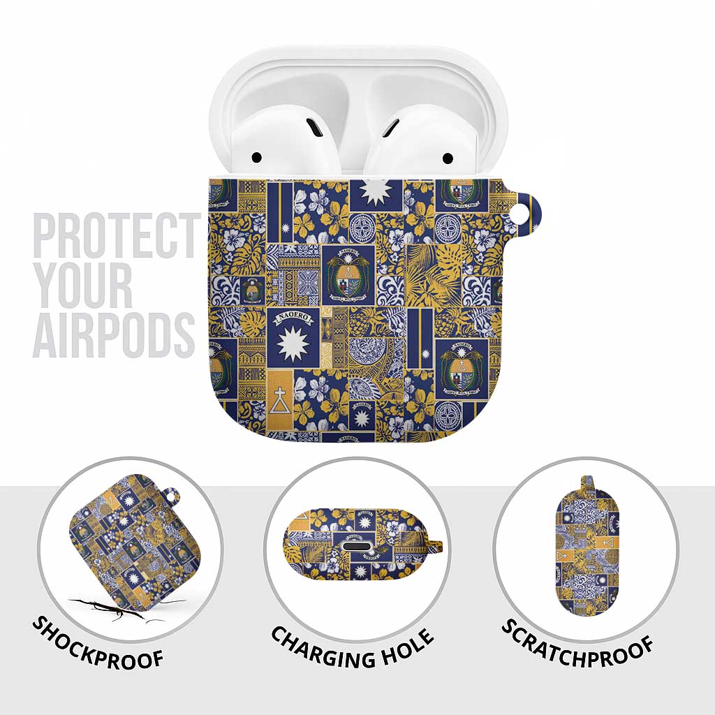 Ekamawir omo Nauru AirPods Case Pacific Patchwork Xmas Vibes - Polynesian Pride