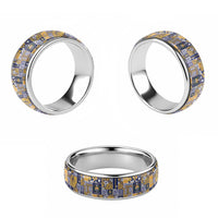 Ekamawir omo Nauru Classic Ring Pacific Patchwork Xmas Vibes - Polynesian Pride