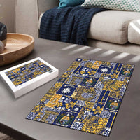 Ekamawir omo Nauru Puzzle Pacific Patchwork Xmas Vibes - Polynesian Pride