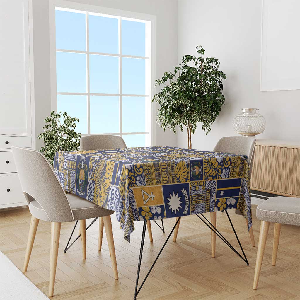 Ekamawir omo Nauru Tablecloth Pacific Patchwork Xmas Vibes - Polynesian Pride
