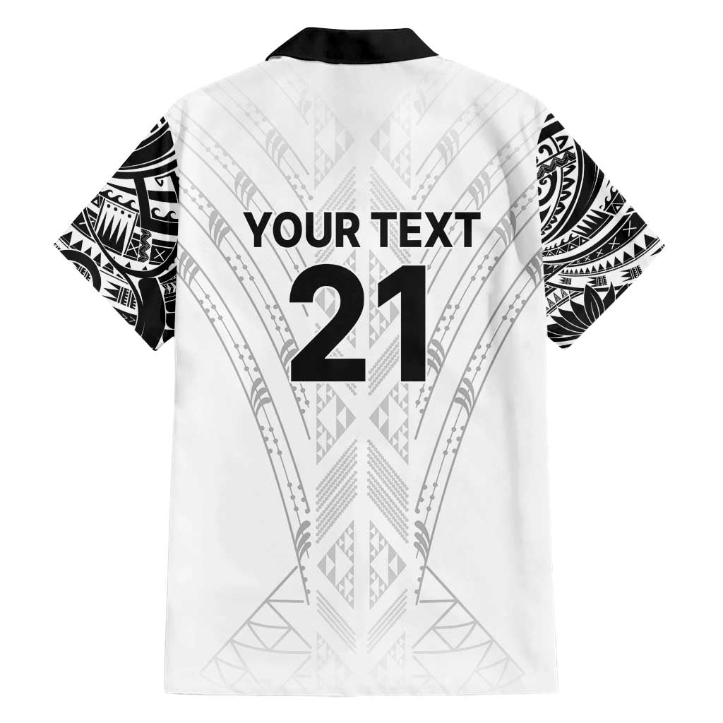 New Zealand Koru Fern Custom Family Matching Long Sleeve Bodycon Dress and Hawaiian Shirt Simple Taniko Motif LT9 - Polynesian Pride