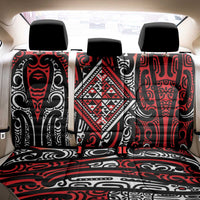 New Zealand Maori Taniko Back Car Seat Cover Red Kowhaiwhai Puhoro LT9 - Polynesian Pride