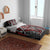 New Zealand Maori Taniko Bedding Set Red Kowhaiwhai Puhoro