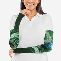 Tui Bird Koru Silver Fern Aotearoa Arm Sleeves