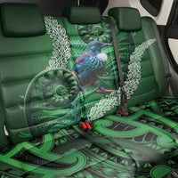 Tui Bird Koru Silver Fern Aotearoa Back Car Seat Cover LT9 - Polynesian Pride