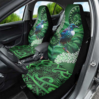 Tui Bird Koru Silver Fern Aotearoa Car Seat Cover LT9 - Polynesian Pride