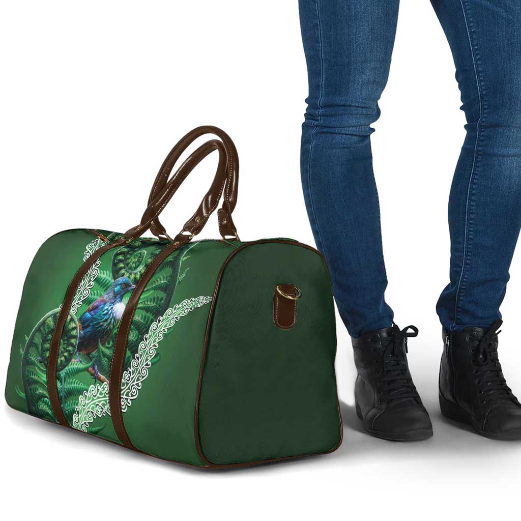 Tui Bird Koru Silver Fern Aotearoa Travel Bag LT9 - Polynesian Pride