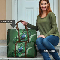 Tui Bird Koru Silver Fern Aotearoa Travel Bag LT9 - Polynesian Pride