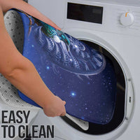 Tui Bird Matariki Galaxy Bathroom Set Koru Silver Fern Aotearoa