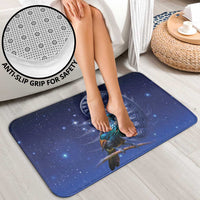 Tui Bird Matariki Galaxy Bathroom Set Koru Silver Fern Aotearoa