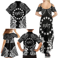 Cook Islands Ra o te Ui Ariki Est 1967 Family Matching Summer Maxi Dress and Hawaiian Shirt LT9 - Polynesian Pride