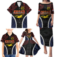Kiribati 45th Anniversary Independence Day Family Matching Puletasi and Hawaiian Shirt Since 1979 LT9 - Polynesian Pride