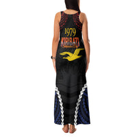 Kiribati 45th Anniversary Independence Day Family Matching Tank Maxi Dress and Hawaiian Shirt Since 1979 LT9 - Polynesian Pride