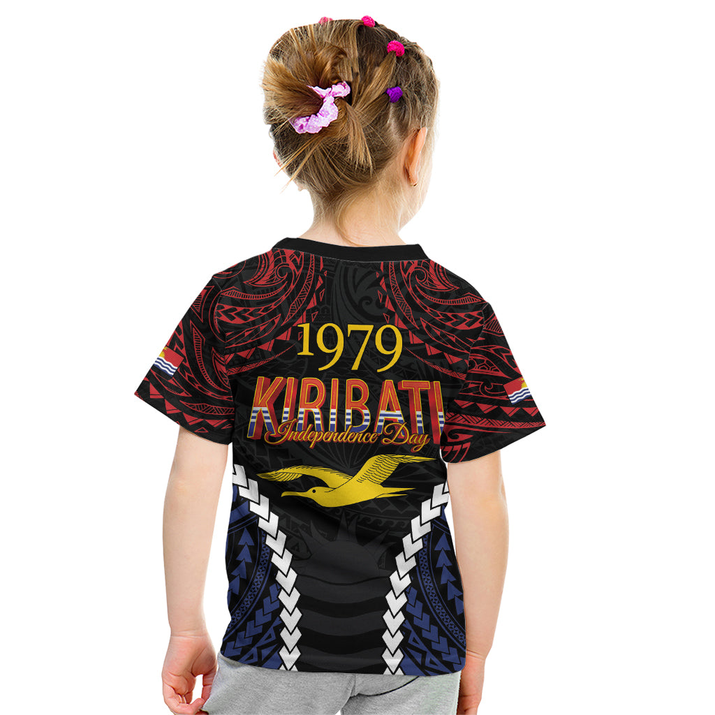 Kiribati 45th Anniversary Independence Day Kid T Shirt Since 1979 LT9 - Polynesian Pride