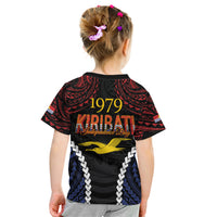 Kiribati 45th Anniversary Independence Day Kid T Shirt Since 1979 LT9 - Polynesian Pride