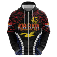 Kiribati 45th Anniversary Independence Day Zip Hoodie Since 1979 LT9 - Polynesian Pride
