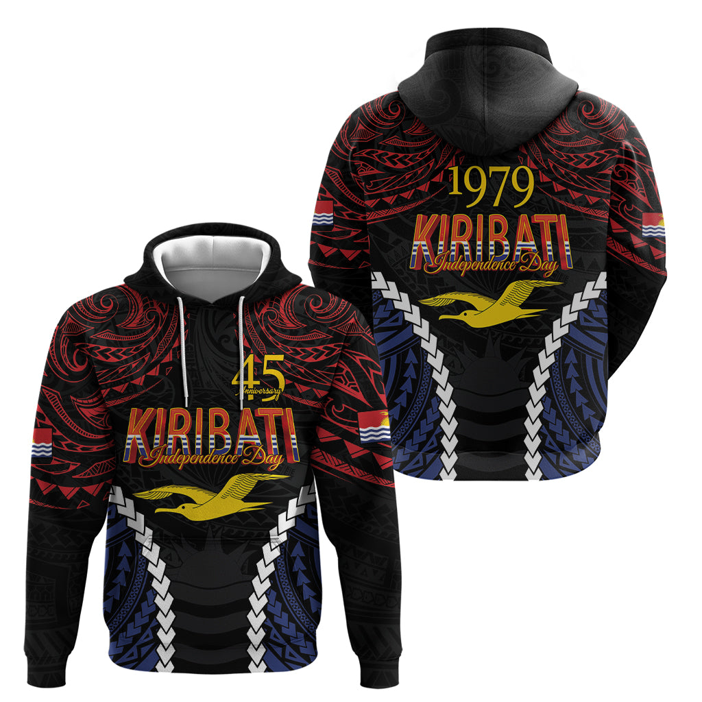 Kiribati 45th Anniversary Independence Day Zip Hoodie Since 1979 LT9 - Polynesian Pride