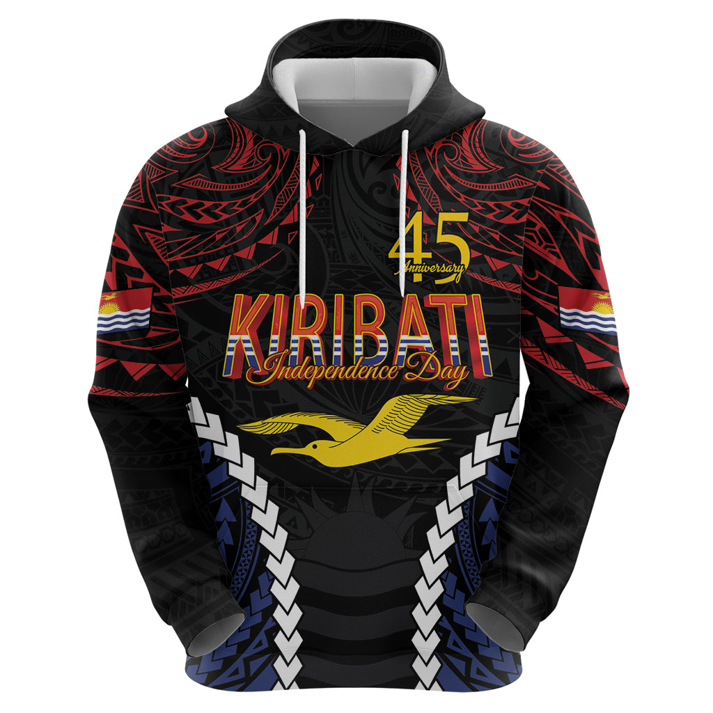 Kiribati 45th Anniversary Independence Day Zip Hoodie Since 1979 LT9 - Polynesian Pride