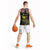 Kiribati Independence Day Personalised Basketball Jersey Gold Frigatebird with Polynesian Pattern - Polynesian Pride
