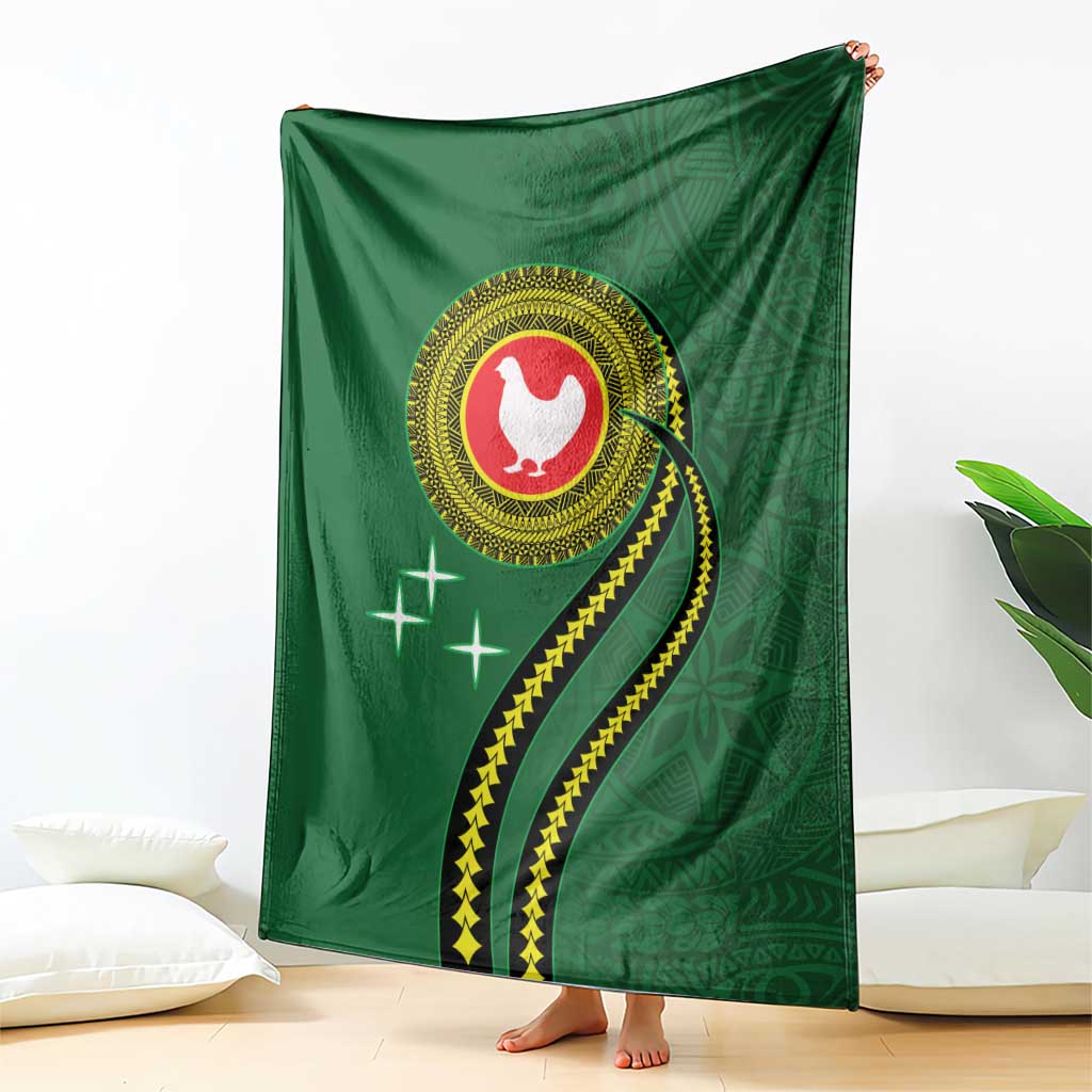 Manua Islands Polynesian Style Blanket