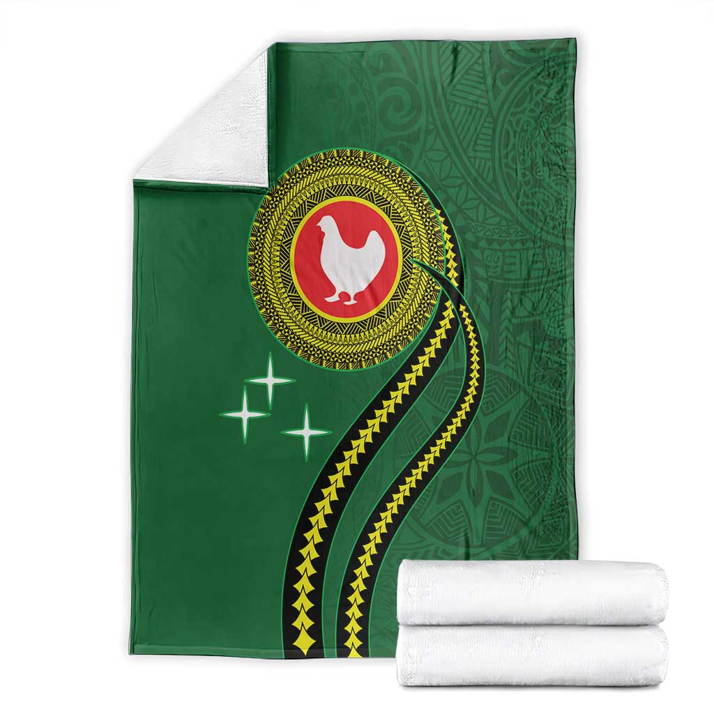Manua Islands Polynesian Style Blanket