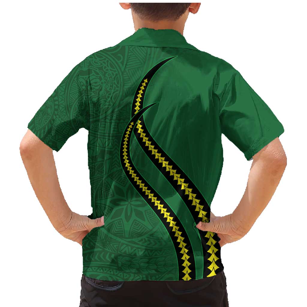 Manua Islands Polynesian Style Family Matching Mermaid Dress and Hawaiian Shirt LT9 - Polynesian Pride