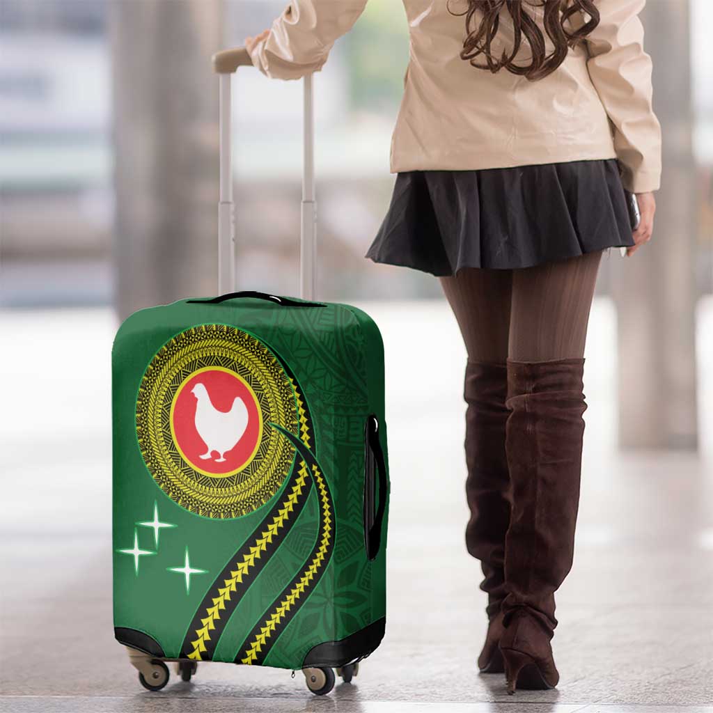 Manua Islands Polynesian Style Luggage Cover