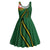 Manua Islands Polynesian Style Midi Dress - Polynesian Pride