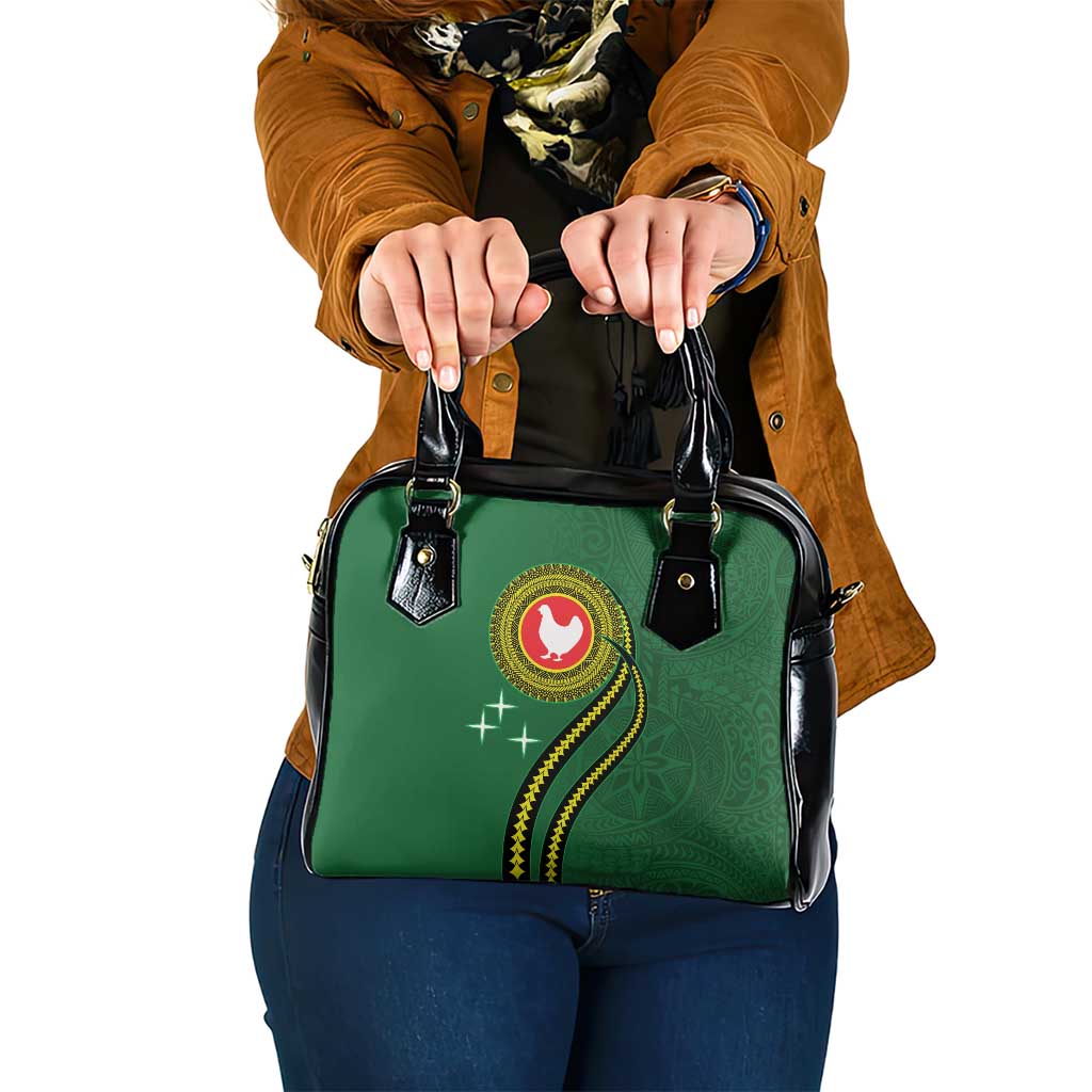 Manua Islands Polynesian Style Shoulder Handbag