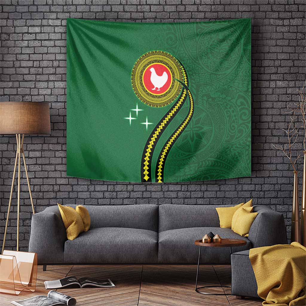 Manua Islands Polynesian Style Tapestry