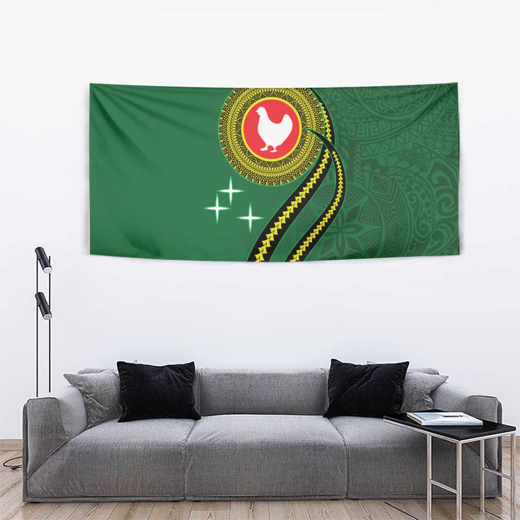 Manua Islands Polynesian Style Tapestry