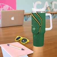 Manua Islands Polynesian Style Tumbler With Handle