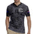 Custom New Zealand Taiaha Maori Rugby Jersey Minimalist Silver Fern All Black - Polynesian Pride