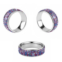 Filipino Maligayang Pasko Classic Ring Pacific Patchwork Xmas Vibes - Polynesian Pride