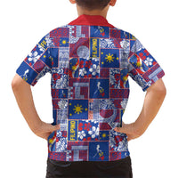 Filipino Maligayang Pasko Family Matching Mermaid Dress and Hawaiian Shirt Pacific Patchwork Xmas Vibes LT9 - Polynesian Pride