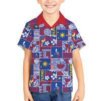 Filipino Maligayang Pasko Hawaiian Shirt Pacific Patchwork Xmas Vibes LT9 - Polynesian Pride