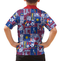 Filipino Maligayang Pasko Hawaiian Shirt Pacific Patchwork Xmas Vibes LT9 - Polynesian Pride