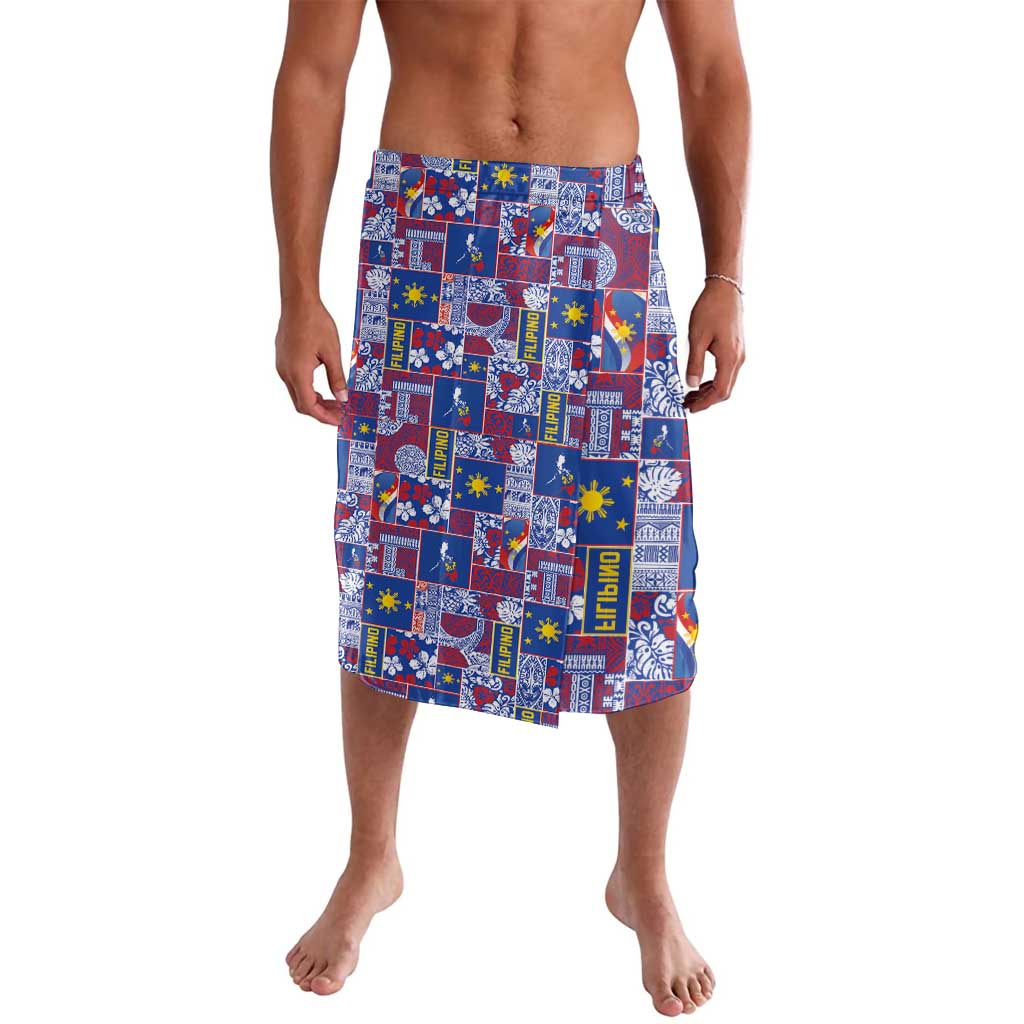 Filipino Maligayang Pasko Lavalava Pacific Patchwork Xmas Vibes - Polynesian Pride