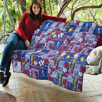 Filipino Maligayang Pasko Quilt Pacific Patchwork Xmas Vibes - Polynesian Pride