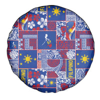 Filipino Maligayang Pasko Spare Tire Cover Pacific Patchwork Xmas Vibes LT9 - Polynesian Pride