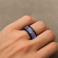 Filipino Maligayang Pasko Spinner Ring Pacific Patchwork Xmas Vibes - Polynesian Pride