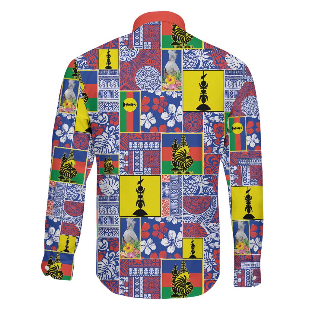 New Caledonia Joyeux Noel Family Matching Mermaid Dress and Hawaiian Shirt Pacific Patchwork Xmas Vibes LT9 - Polynesian Pride