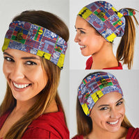 New Caledonia Joyeux Noel Neck Gaiter Pacific Patchwork Xmas Vibes - Polynesian Pride