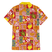 Niue Monuina e Kilisimasi Hawaiian Shirt Pacific Patchwork Xmas Vibes LT9 - Polynesian Pride