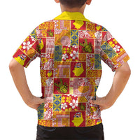 Niue Monuina e Kilisimasi Hawaiian Shirt Pacific Patchwork Xmas Vibes LT9 - Polynesian Pride