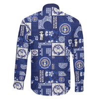 Northern Mariana Islands Magof Nochebuena Family Matching Mermaid Dress and Hawaiian Shirt Pacific Patchwork Xmas Vibes LT9 - Polynesian Pride