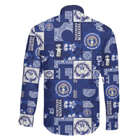 Northern Mariana Islands Magof Nochebuena Family Matching Puletasi and Hawaiian Shirt Pacific Patchwork Xmas Vibes LT9 - Polynesian Pride
